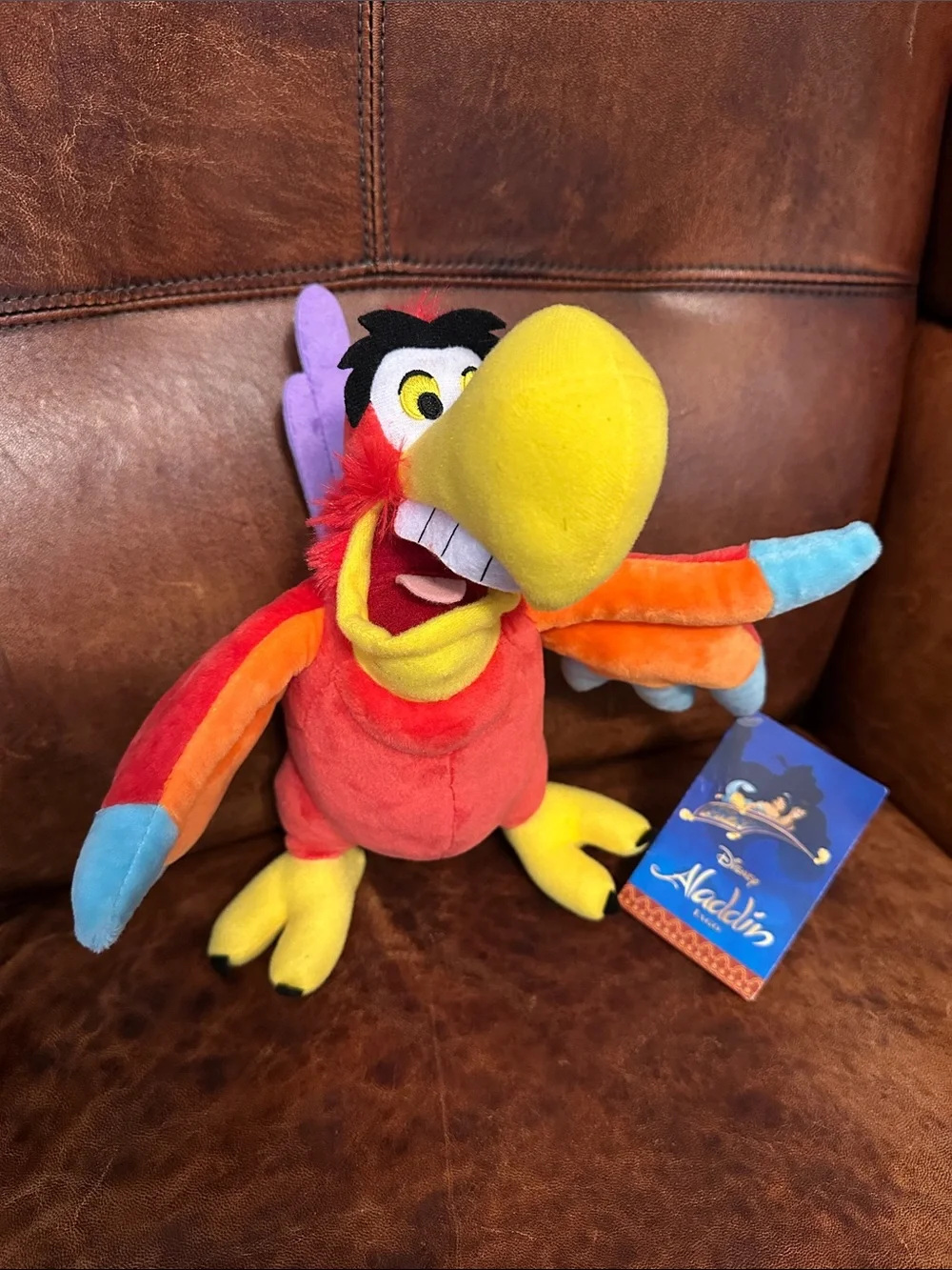 Disney Lago Aladdin Plush Parrot New With Tags